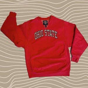 Vintage Ohio State University Sweatshirt Mens S Red Crewneck Steve And Barry’s